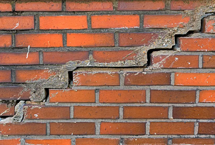 Stepped-Stair-Step-Cracks